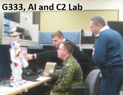 G333, AI and C2 Lab - Labo d’IA – Le robot NAO V5 Evolution
