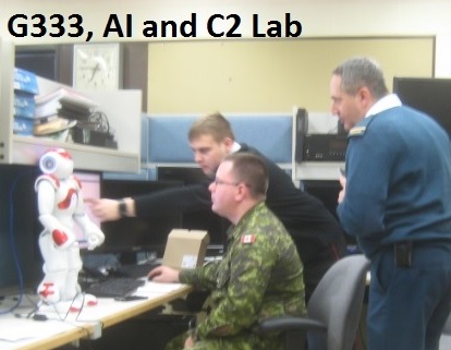 The NAO robot G333, AI and C2 Lab - The NAO V5 Evolution robot