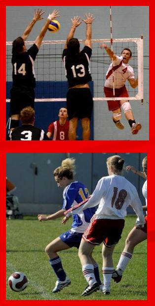 Volleyball and Soccer at RMC