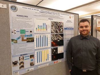 David Patch,&nbsp;winner of the Queens/RMC Chem Eng Poster Day in Kingston, Ontario.&nbsp;