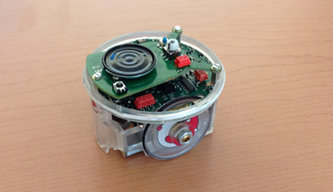 The small e-puck robot The small e-puck robot