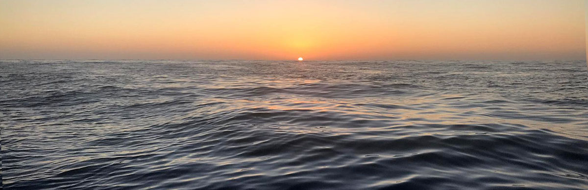 Pacific sunset