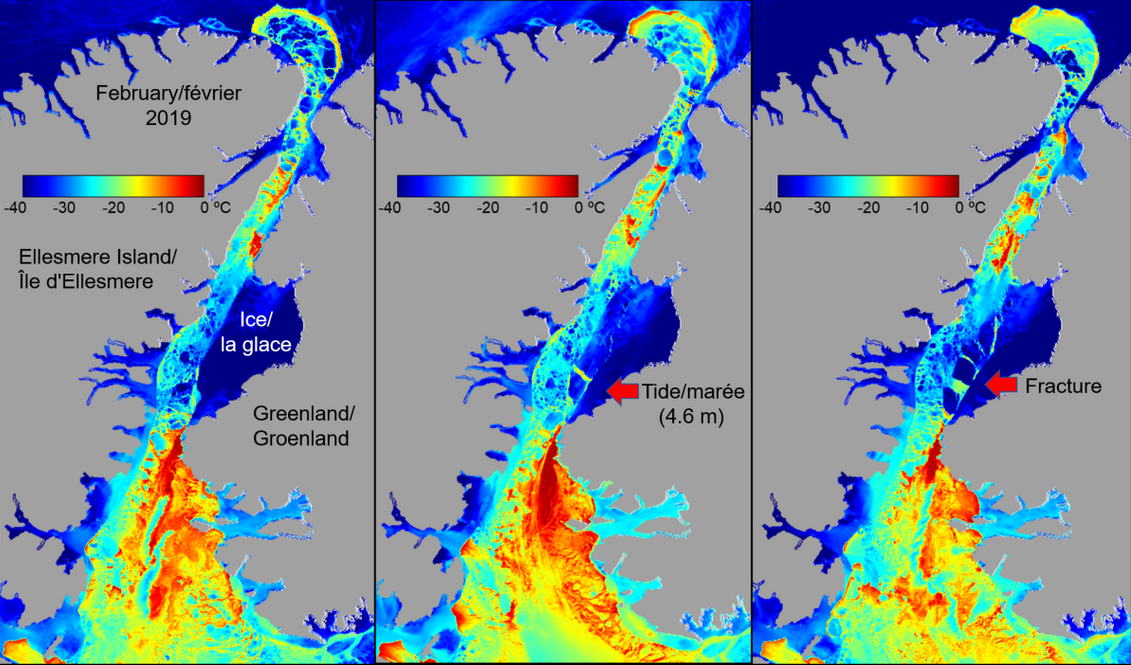 February 2012 Ellesmere Island / Greenland / Tide / Fracture