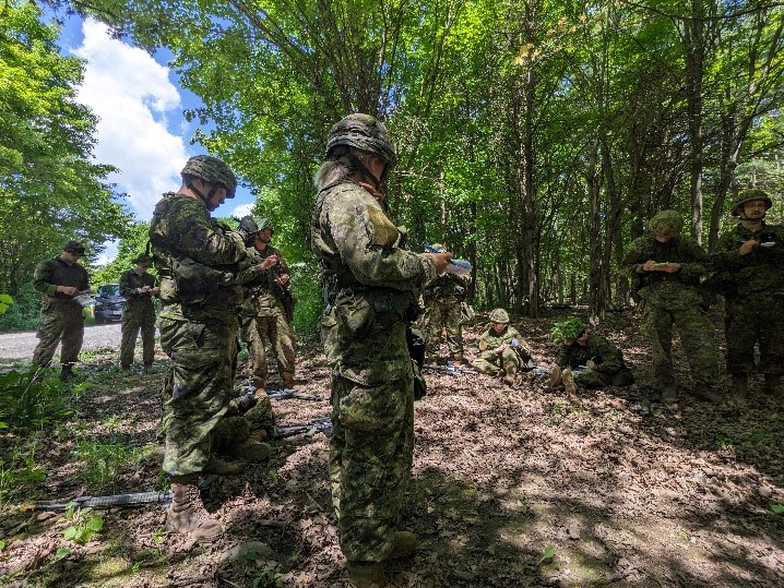PILA 2023/2024 Exercice sur le terrain – Ordres de commandement