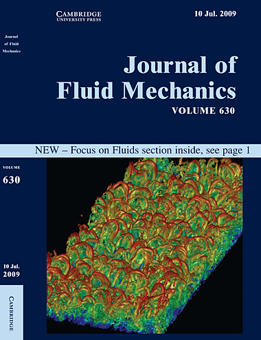 Journal of Fluid Mechanics Volume 630