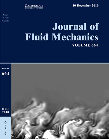 Cover of Journal of Fluid Mechanics, volume 664