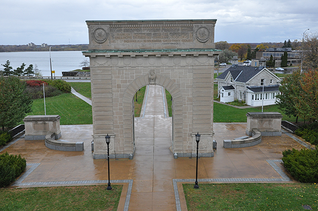 RMCC's Memorial Arch