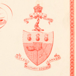 Certificat de première classe décerné à A.G. Wurtele (CMR 1876-1880) en 1880, tiré d'un livre au sujet des premiers cent soixante diplômes octroyés par RMC.