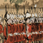 March past of Cadets [Défilé des élèves-officiers], RMC, 1896, attribué à D. Weatherbee. Numéro d’accession 00000079-001