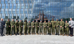 2023 RMC delegation at NATO HQ