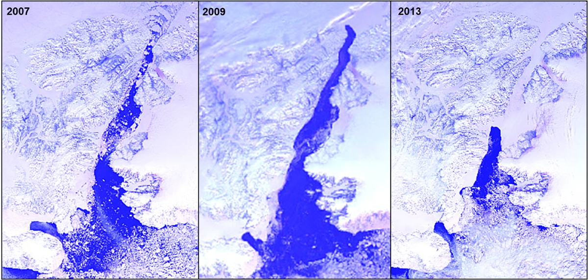 Arctic ice arch
