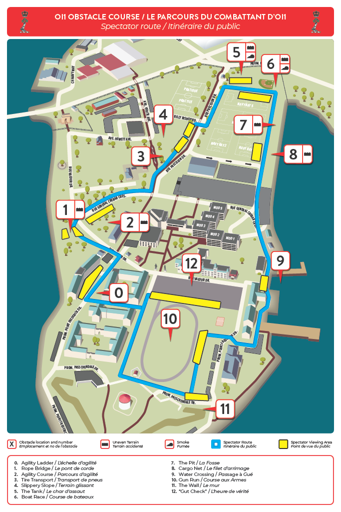 Carte du Parcours du combattant