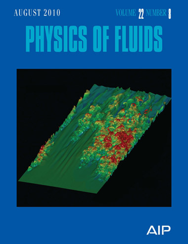 Journal of Physics of Fluids, volume 22