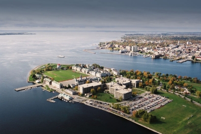 Aerial view of RMC campus