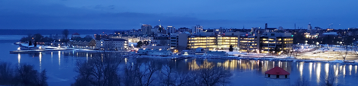 RMC campus from Fort Henry