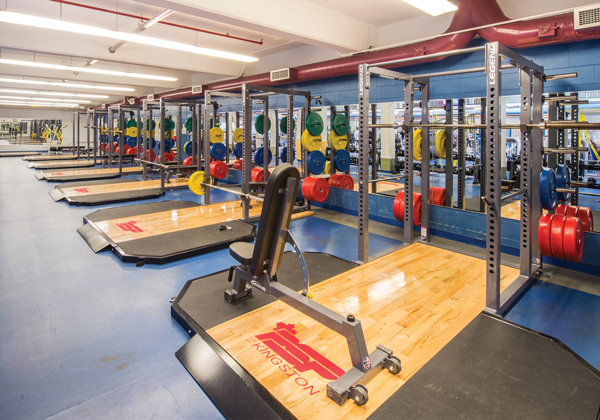 Weight room